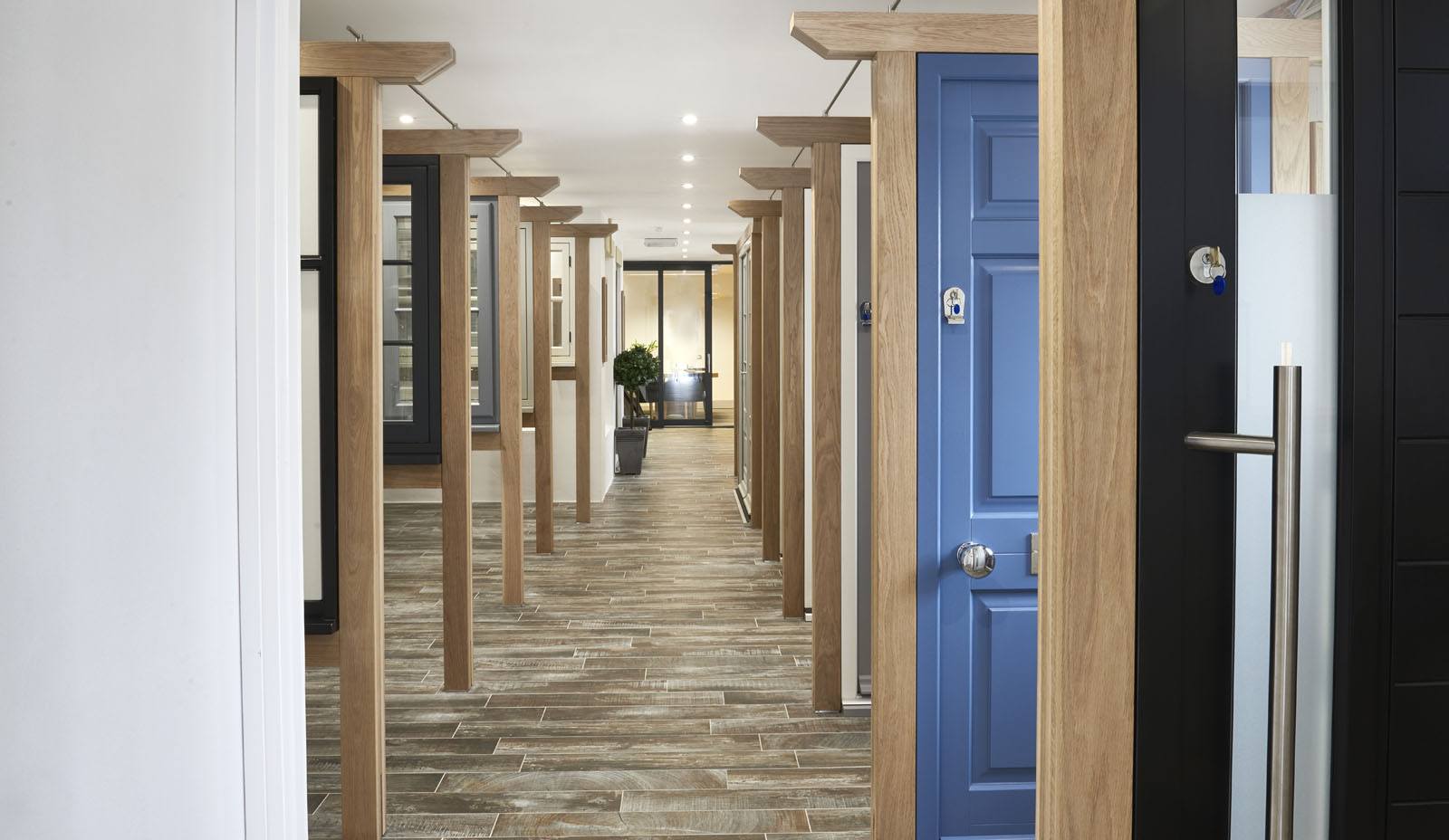 Timber Windows Cardiff Showroom Interior