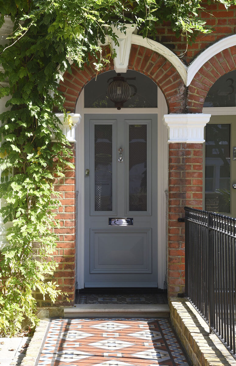 Westonbirt entrance door in farrow & ball colour match