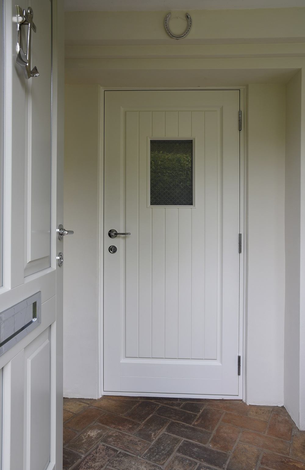 Timber entrance door Aldeburgh Suffolk